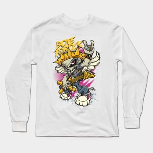 Rock Guitar cartoon Long Sleeve T-Shirt